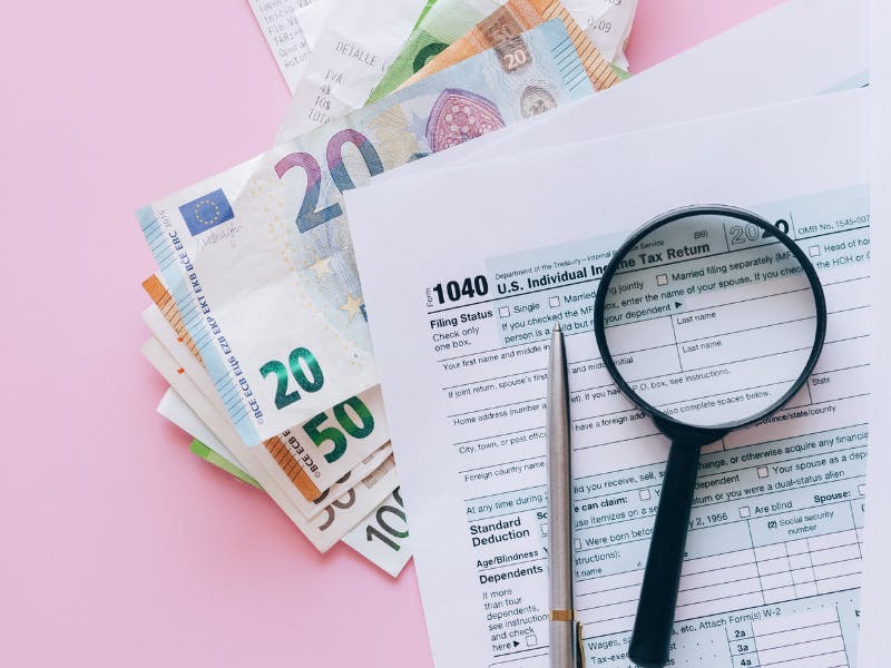 advancing money tax